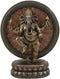 Ebros 9.25" Tall Hindu Dancing Ganesha in One Legged Yoga Pose On Lotus Figurine