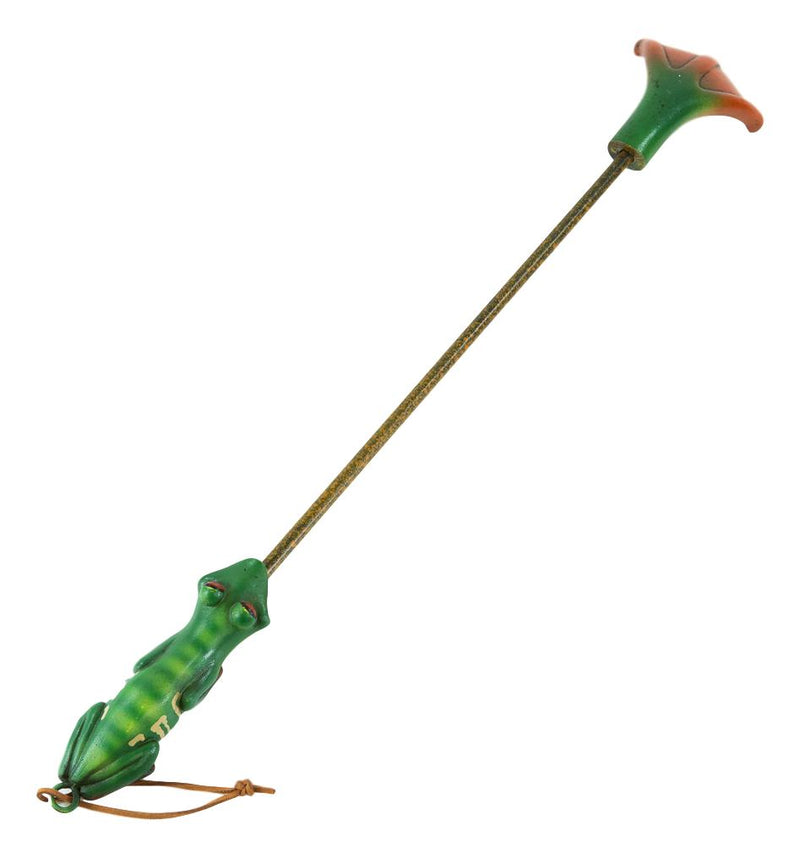 Toad Frog With Webbed Feet Long Reach Hand Back Itch Scratcher Figurine 20"L