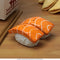 Ebros Japanese Salmon Sushi Ceramic Magentic Salt Pepper Shakers Set