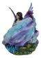Twilight Slumber Enchanted Fairy With Sleeping Dragon On Lap Amy Brown Figurine