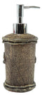 Rustic Country Western Turquoise Faux Branch Wood Liquid Soap Pump Dispenser