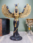 Ebros Egyptian Goddess Isis With Open Wings Statue Ancient Egypt Deity of Magic and Nature Iset Sculpture