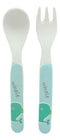 Moby Dick Whale Kids Children Toddler Baby 5 Piece Organic Bamboo Dinnerware Set