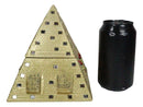 Ebros Egyptian Mirror Pyramid Eye of Horus Hinged Jewelry Box Figurine Statue