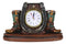 Ebros Country Western Star Lucky Horseshoe And Cowboy Boots Analog Desktop Table Clock