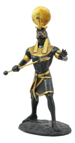 Ebros Egyptian God Ibis Headed Thoth Holding Was& Ankh Patron Of Knowledge - Ebros Gift