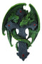 Ebros Celtic Woodland Dragon Crucifix Wall Mount Sculpture Plaque Figurine Anne Stokes