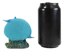 Ebros Nautical Ocean Marine Reef Swimming Dolphins Fish W/ Clams Mini Figurines