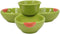 Ebros 8.25"L Ceramic Olive Halves Shaped Serving Bowl or Plate or Dish Platter