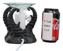 Ebros White Unicorn by Twisted Trees Electric Oil Burner Tart Warmer Figurine