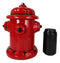 Ebros Gift Ceramic Fire Hydrant Treat Cookie Jar Decorative Figurine 10"H