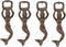 Ebros Rustic Vintage Heavy Duty Cast Iron Metal Nautical Coastal Goddess Siren Mermaid Soda Beer Bottle Cap Opener 7" High Mermaids Under The Sea Party Decor Accent (4)