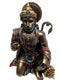 Ramayana Hanuman Monkey Hindu God Decorative Figurine 6"H Altar Sculpture