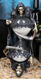Soul Harvester Time Waits For No Man Gothic Grim Reaper With Scythe Sand Timer