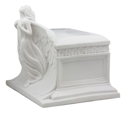 Ebros Heaven Bound Rising Angel Cremation Urn Statue Bottom Load Funeral Supply