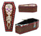 Ebros Day Of The Dead Sugar Skulls Gothic Skeleton Bones Vampire Coffin Jewelry Box Dracula Casket Secret Stash Box