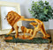 Ebros Rustic Safari African Savannah Pride Lion King Scene Figurine 7"Long