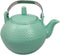 Imperial Spotted Texture Teapot With Stainless Steel Handle 28oz (Aquamarine Blue)