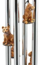 Raja Bengal Tiger With Cubs Family Resonant Relaxing Wind Chime Garden Patio