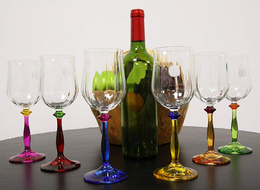 Bàcaro di Veneto Rustic Italian Stemless Wine Glasses (Set of 4