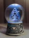 Wicca Ouija Spirit Board Evil Eye Planchette LED Glass Gazing Ball Figurine