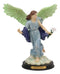 Ebros Kabbalah Tree of Life Catholic Colorful Archangels Statue Set of 7 10"H