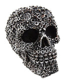 Ebros Junkyard Mechanic Gears Nuts Bolts And Screws Hardware Skull Decorative Figurine