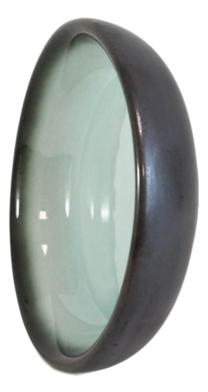 Pack Of 10 Ceramic Zen Blue Ponzu Soy Sauce Oil Condiment Round Dishes Holder - Ebros Gift
