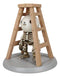 Unfortunate Lucky The Skeleton Pinched And Stuck Under A Ladder Figurine 4"H