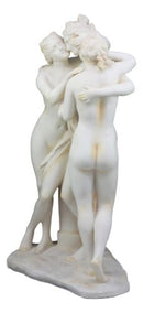 Hermitage Museum Replica Antonio Canova Three Graces Figurine Charites of Zeus