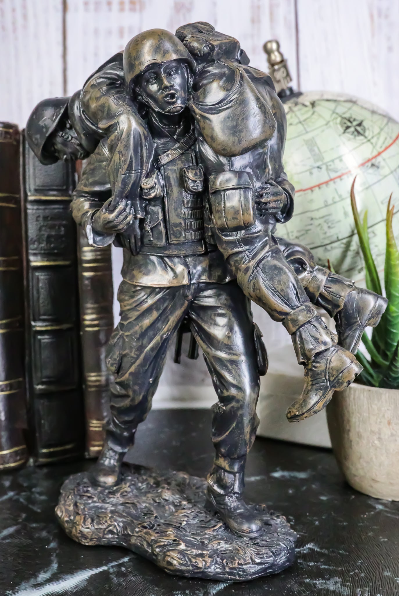 Ebros Hacksaw Ridge Military Soldier Carrying A Wounded