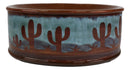 Ebros Rustic Southwestern Desert Cactus Arizona Bathroom Vanity Bar Soap Dish Holder
