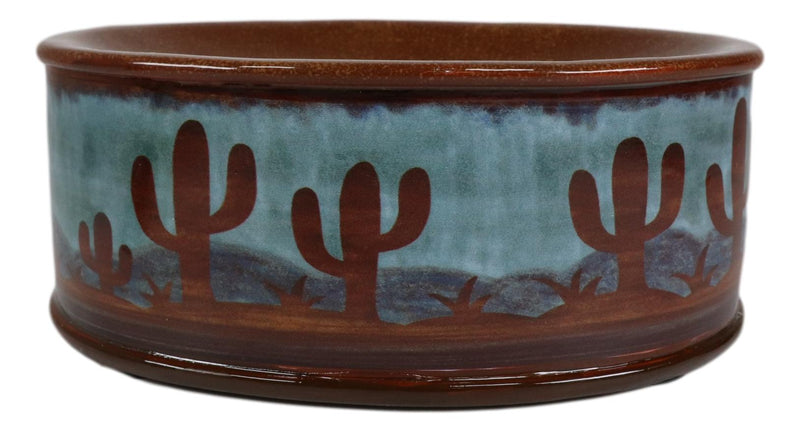 Ebros Rustic Southwestern Desert Cactus Arizona Bathroom Vanity Bar Soap Dish Holder