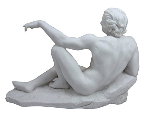 Ebros Gift Michelangelo Sistine Chapel The Creation of Man Adam Resin Figurine 9"L