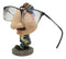 Fireman Fire Fighter 911 Novelty Whimsical Eyeglass Spectacle Holder Statue