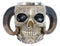 Ram Horned Tribal Floral Lace Tooled Skull Beer Stein Tankard Coffee Cup Mug