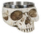 Metaphysical Positive Energy Wicca Spiritual Divinity Skull Smudge Smudging Bowl