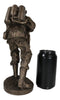 Ebros Gift Military WW2 Flamethrower Ground Troop Soldier Decorative Figurine 12" Tall