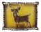 Rustic Western Stag Deer Elk Antlers Faux Birchwood Wall Plug In Night Lights