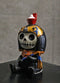 Ebros Egyptian Furrybones Horus Ra Falcon Bird God Holding Flail Figurine Small 3.75 Inch Tall Furry Bones Skeleton Decor Statue Gods and Goddesses of Egypt