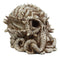 Ebros Mythological God Cthulhu Skull Statue 7" Long Alien Monster Kraken Octopus Decorative Figurine