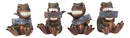 Jurassic Proclamations Dinosaur T Rex Babies With Signs Figurine Set 4"Tall