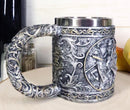 Ebros Medieval Knight Of The Cross Charging On Cavalry Horse Coffee Mug 14 Ounce
