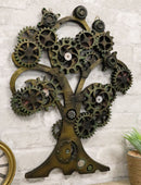 Ebros Large 20" High Steampunk Tree of Life Wall Decor Victorian Sci Fi Celtic Sacred Tree with Painted Gearwork Pressure Gauge Hanging Plaque Figurine