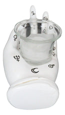 Psychic Fortune Teller Chirology Palmistry Hand Palm Votive Candle Holder Decor