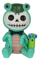 Ebros Furrybones Manny The Mantis Hooded Skeleton Monster Collectible Sculpture