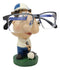 Pro Golfer Putting Golf Novelty Gifts Eyeglass Spectacle Holder Decor Statue