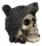 Ebros Warrior Big Bear Headdress Skull Statue Gothic Figurine 5.5" Height