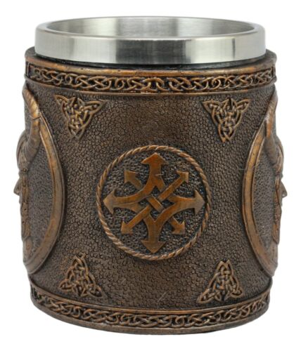 Norse Mythology Viking Trickster God Loki Coffee Mug 13oz Cup Tankard Beer Stein