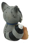 Ebros Furrybones Bandit The Raccoon Voodoo Stitched Skeleton Figurine 3"H